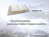 Matthew 5:48